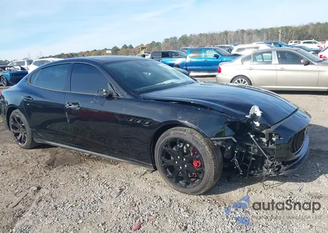 2017 Maserati Quattroporte S из США, поврежденный, VIN ZAM56RPA0H1238245